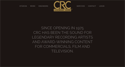 Desktop Screenshot of chicagorecording.com