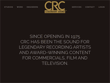 Tablet Screenshot of chicagorecording.com